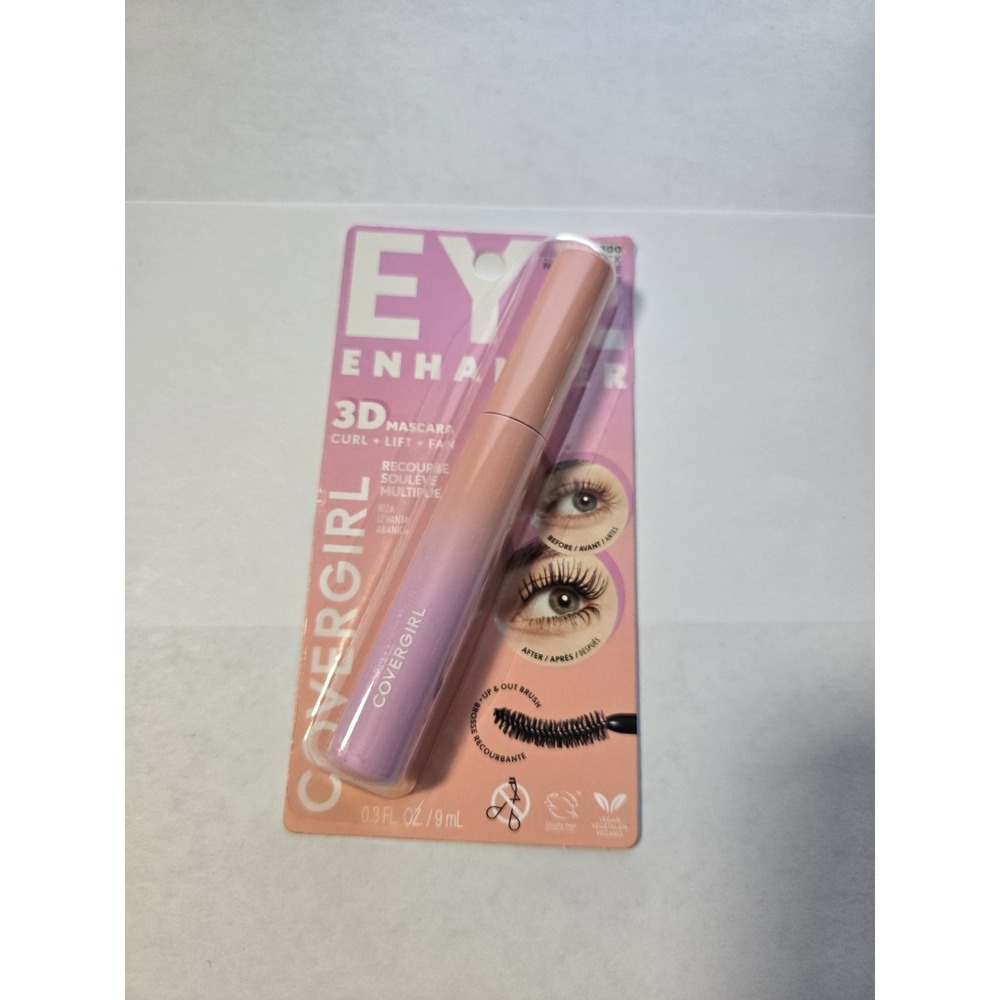 Covergirl Eyeenhancer 3D Mascara 800 Intense Black New in Box